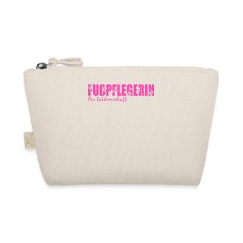 Fußpflege Pediküre Podologe Nagelstudio Geschenk - Bio-Täschchen - Natur - Vorne