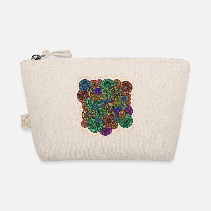 Aboriginal Art Pattern Organic Pouch