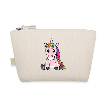 Unicorn Mythical Creatures Children Baby - Organic Pouch - nature - Front