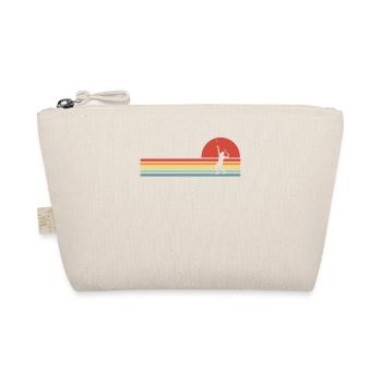 Cadeau d'entraîneur de tennis vintage rétro joueur de tennis - Trousse biologique - nature - Devant
