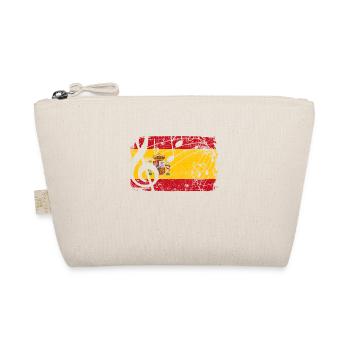 Spain flag music - Organic Pouch - nature - Front