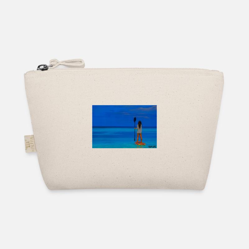 Paddleboarders à la mer tropicale Trousse biologique