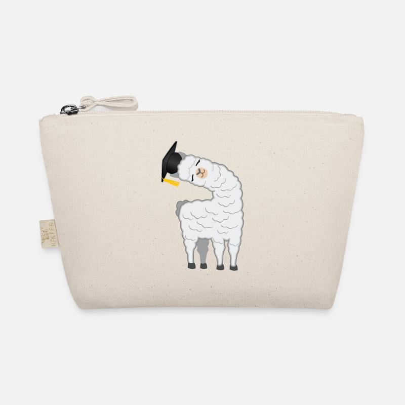 Bachelor Master Degree Llama Alpaca Organic Pouch