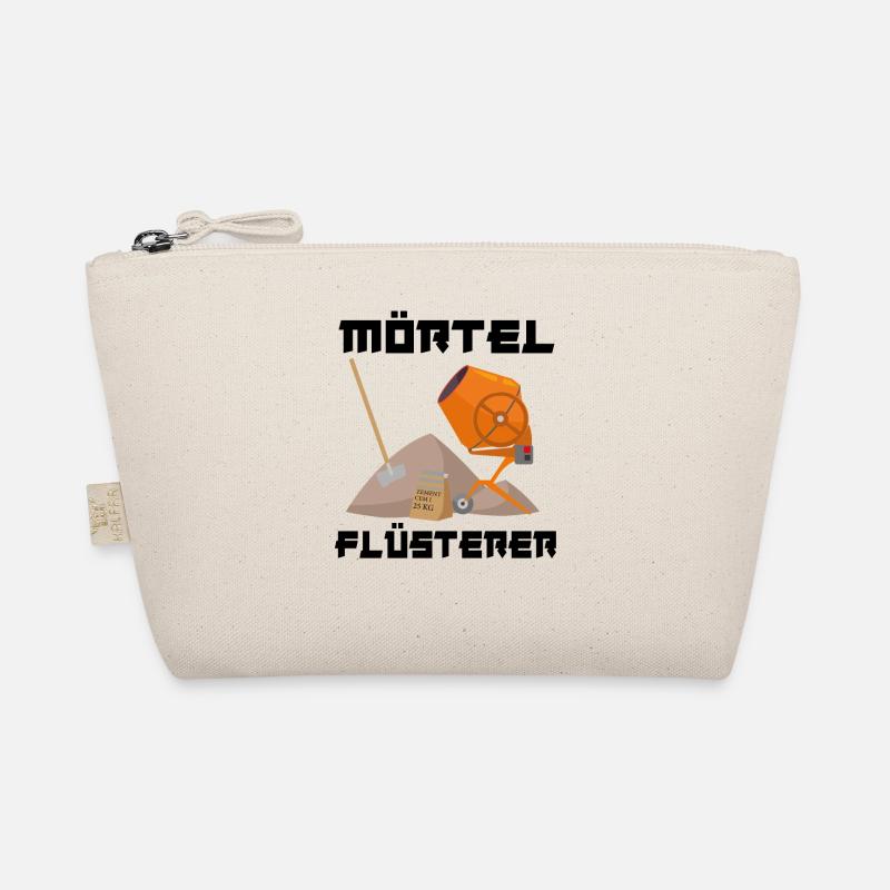 Mörtel Flüsterer Maurer Putzer Estrichleger Bio-Täschchen