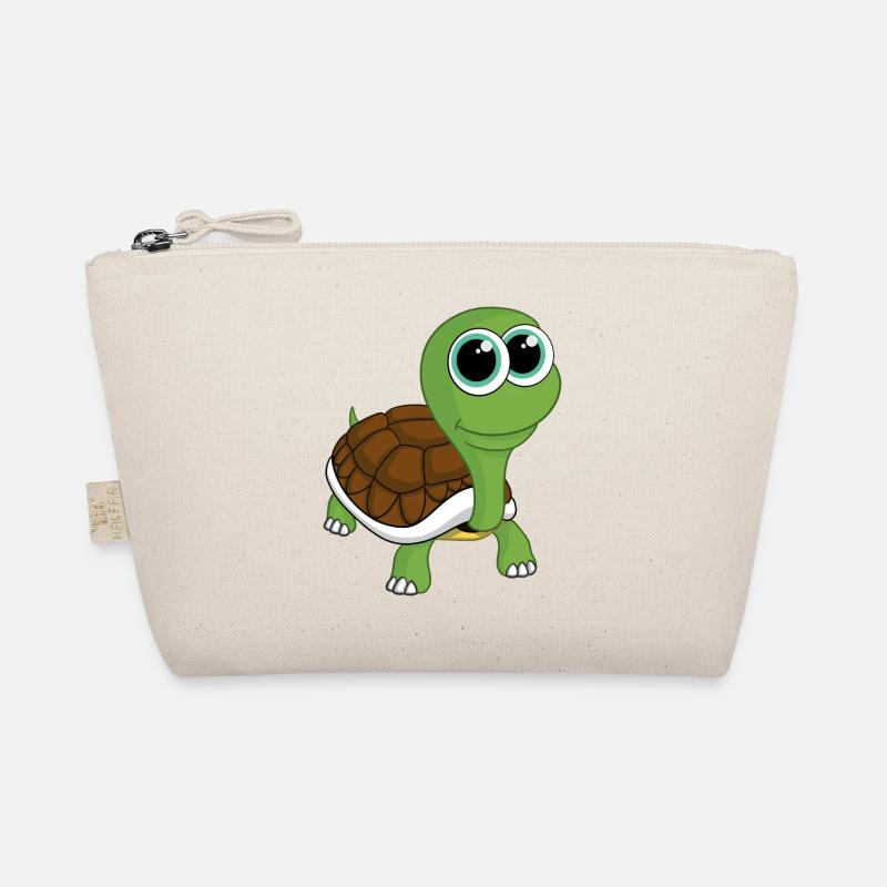 Comic Schildkröte Bio-Täschchen
