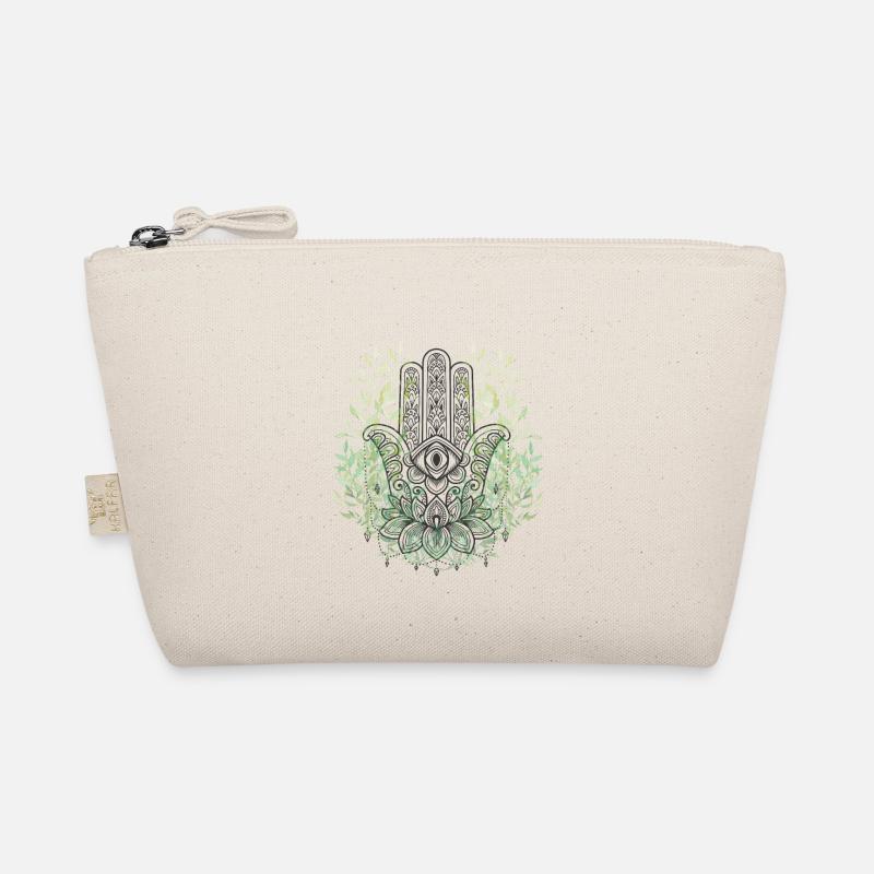 Hamsa / yoga / meditation / third eye / geometry Organic Pouch