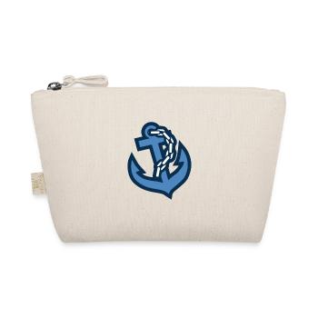 Anchor with chain - Organic Pouch - nature - Front