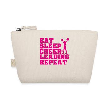 Cheerleading cheerleader saying gift women - Organic Pouch - nature - Front