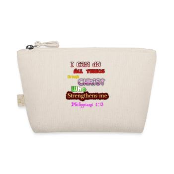Bible Verse Bible Verse Holy Spirit Holy Spirit - Organic Pouch - nature - Front