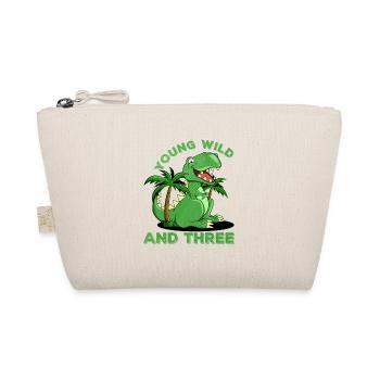 Young Wild And Three Shirt - Organic Pouch - nature - Front