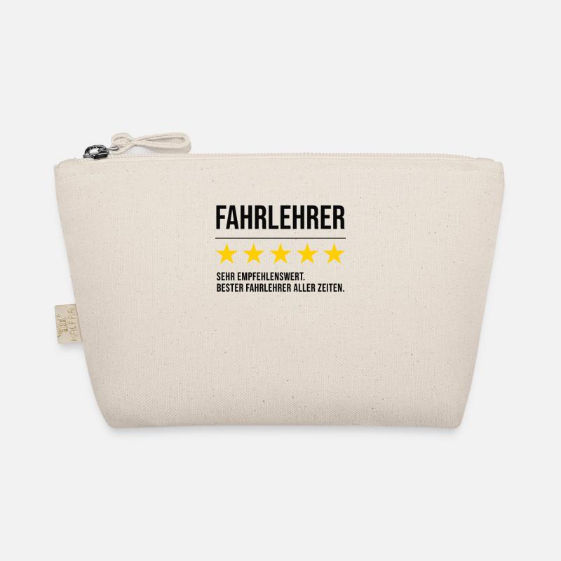 Fahrlehrer Fahrschullehrer Geschenk Bewertungen - Bio-Täschchen - Natur