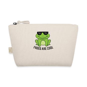 Frogs Are Cool Gift For Frog Lover Funny Frogs - Organic Pouch - nature - Front