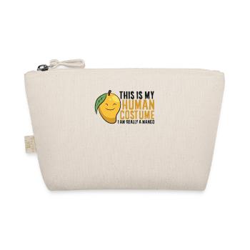 Mango Frucht Halloween Mango Menschliches Kostüm - Bio-Täschchen - Natur - Vorne