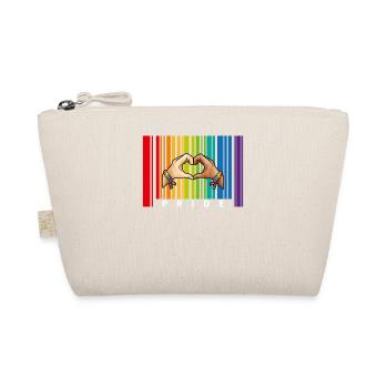 Gay Pride Barcode LGBT Lesbiennes Bisexuelles Rainbow Ha - Trousse biologique - nature - Devant