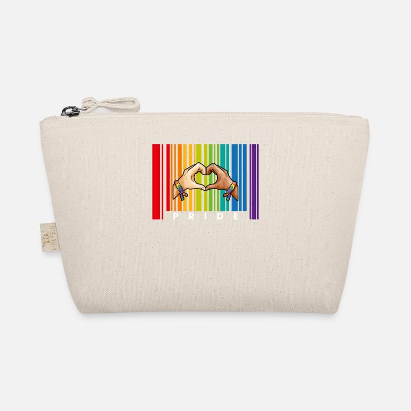 Homosexuell Stolz Barcode LGBT Lesben Bisexuell Regenbogen Ha Bio-Täschchen