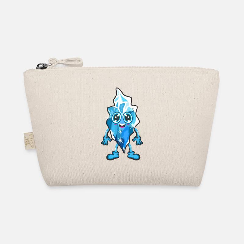 Ice crystal Organic Pouch