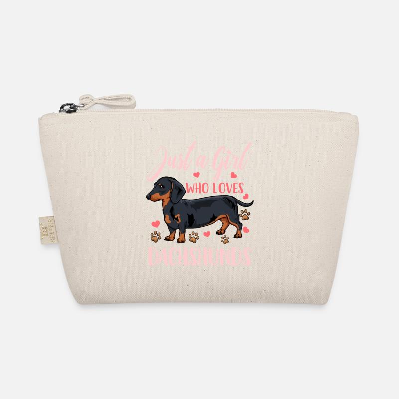Dackel Dachshund - Bio-Täschchen - Natur