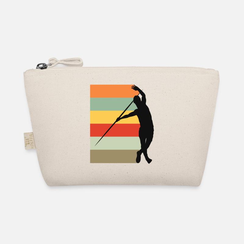 Speerwerfen Speerwurf Speerwerfer Speer Geschenk Bio-Täschchen