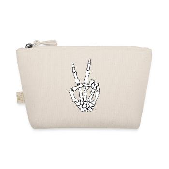 Skeleton hand Viktory - Organic Pouch - nature - Front