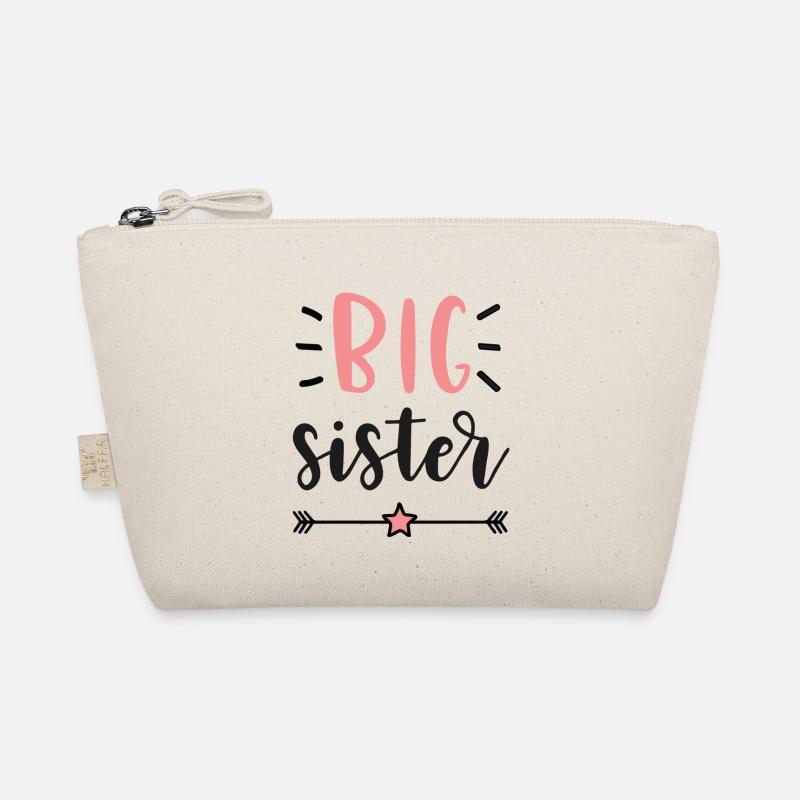 Herz der großen Schwester Bio-Täschchen