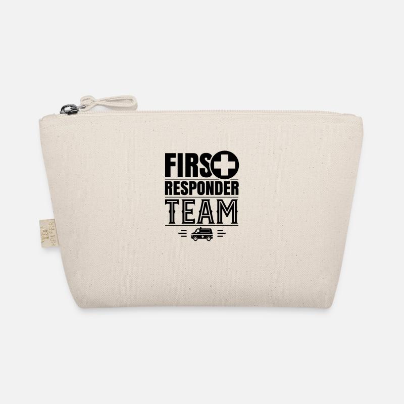 First responder team emergency first responder help Organic Pouch