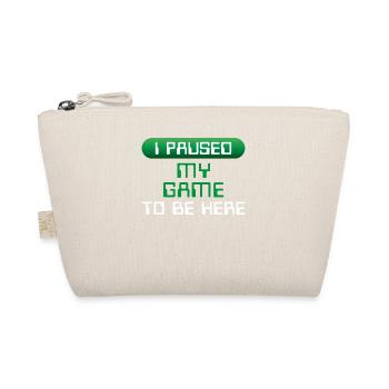 Video Games Loving Grandson Gift Funny Gamers Men - Organic Pouch - nature - Front