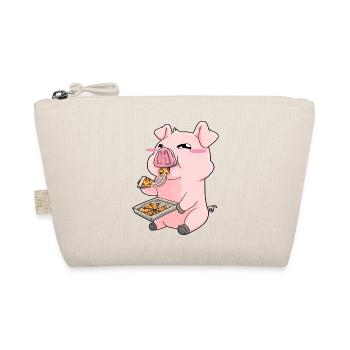 Pizza Cochon Kawaii Sweet - Trousse biologique - nature - Devant