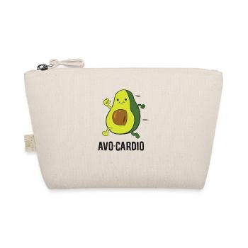 Avocado Avocardio Gym Fitness Exercise Avocado - Organic Pouch - nature - Front