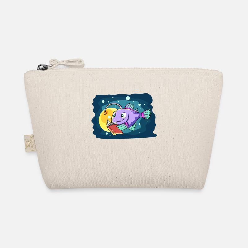 Poisson-lanterne lit un livre Trousse biologique