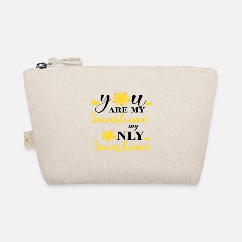 Dames de cadeau de dames de motif de fleur de tournesol Trousse biologique
