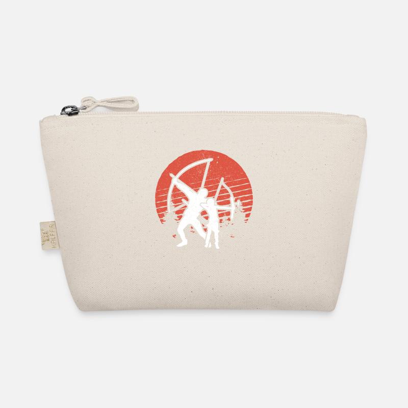 Archery with Son Gift for archer Organic Pouch