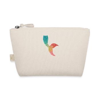 Colorful Mermaid Tails Rainbow - Organic Pouch - nature - Front