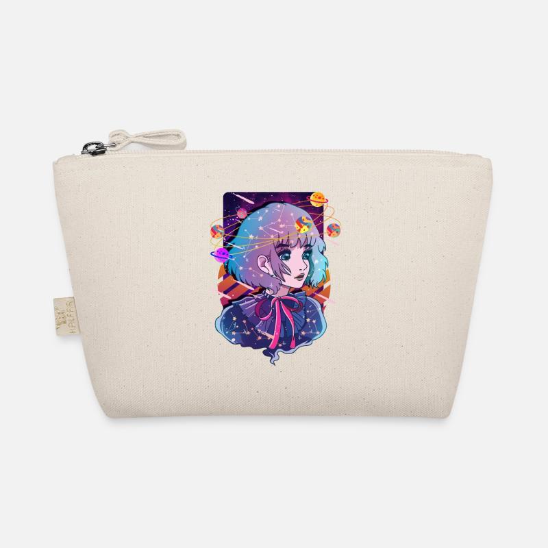 Anime Solar System Dizzy Planets Organic Pouch