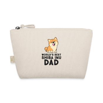 World's Best Shiba Inu Dad Dog Shiba Dad - Organic Pouch - nature - Front