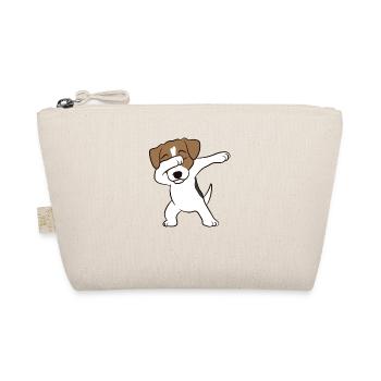 Dabbing Jack Russell Terrier Dabbing Jack Russell - Bio-Täschchen - Natur - Vorne