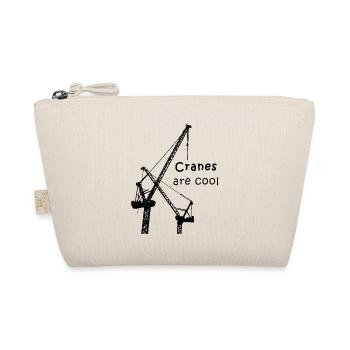 Crane - crane operator - cranes are cool - construction site - Organic Pouch - nature - Front