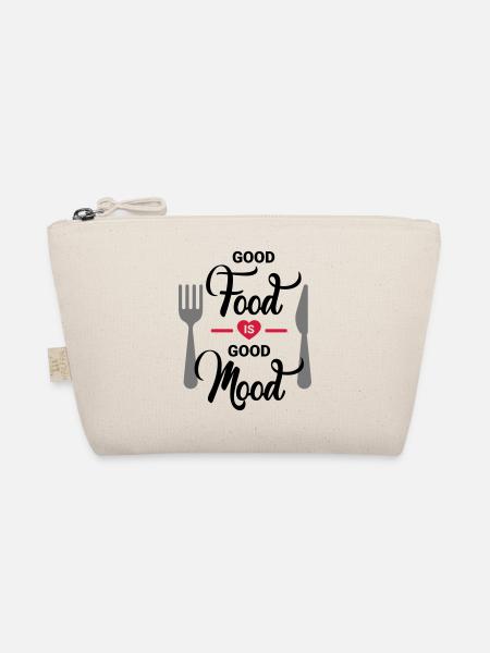 Good Food is Good Mood - Bio-Täschchen - Natur - Vorne