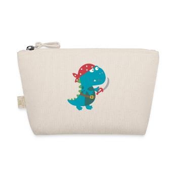 Dino Pirate Pirate Costume Halloween Carnival Boys - Organic Pouch - nature - Front