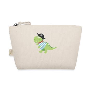 Dino Pirate Pirate Costume Halloween Carnival Boys - Organic Pouch - nature - Front