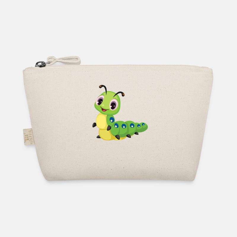 Kinder Raupe Bio-Täschchen