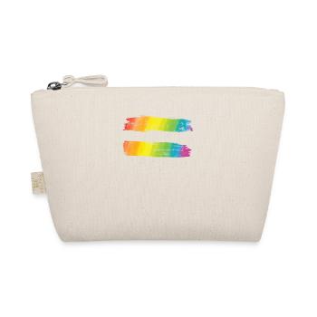 Equality Flag LGBT Gay & Lesbian Pride - Bio-Täschchen - Natur - Vorne