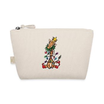 Girafe de Noël - Trousse biologique - nature - Devant