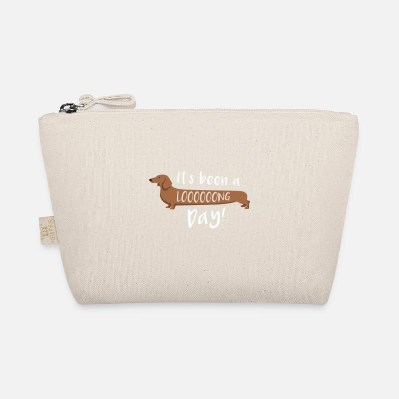 Es war ein langer Tag lustiger Wursthund Bio-Täschchen