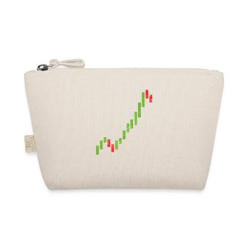 Stock Exchange Candle Chart Stock Trader Gift Shirt - Organic Pouch - nature - Front