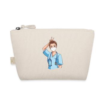 Infirmière drôle avec humour - Trousse biologique - nature - Devant