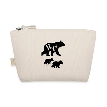 Chemise pour Papi | Cadeau de fête des pères Papi Bear - Trousse biologique - nature - Devant