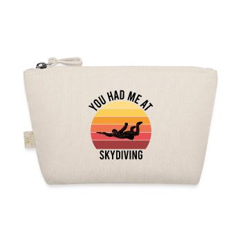 Skydiving and Parachuting - Bio-Täschchen - Natur - Vorne
