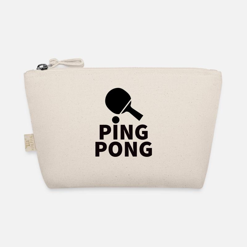 PING PONG Energetic Abstract Design Organic Pouch