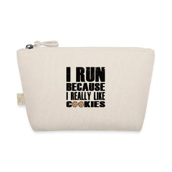 Citation de course amusante avec design de cookie - Trousse biologique - nature - Devant