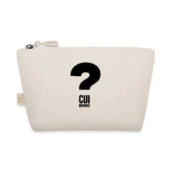 Cui Bono - Organic Pouch - nature - Front